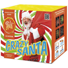 Батарея салютов Crazy Санта (1" х 20)