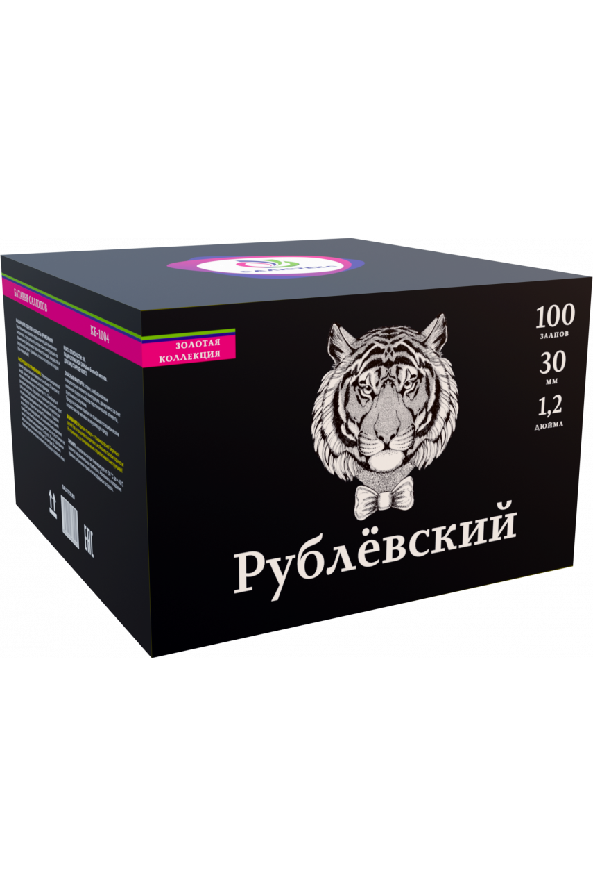 Батарея салютов Рублевский (1,25" х 100)